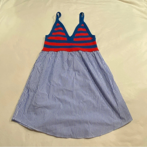 NWT KULE The Esmee Knit Bodice Mini Dress in Royal Poppy Size XL - Picture 7 of 8